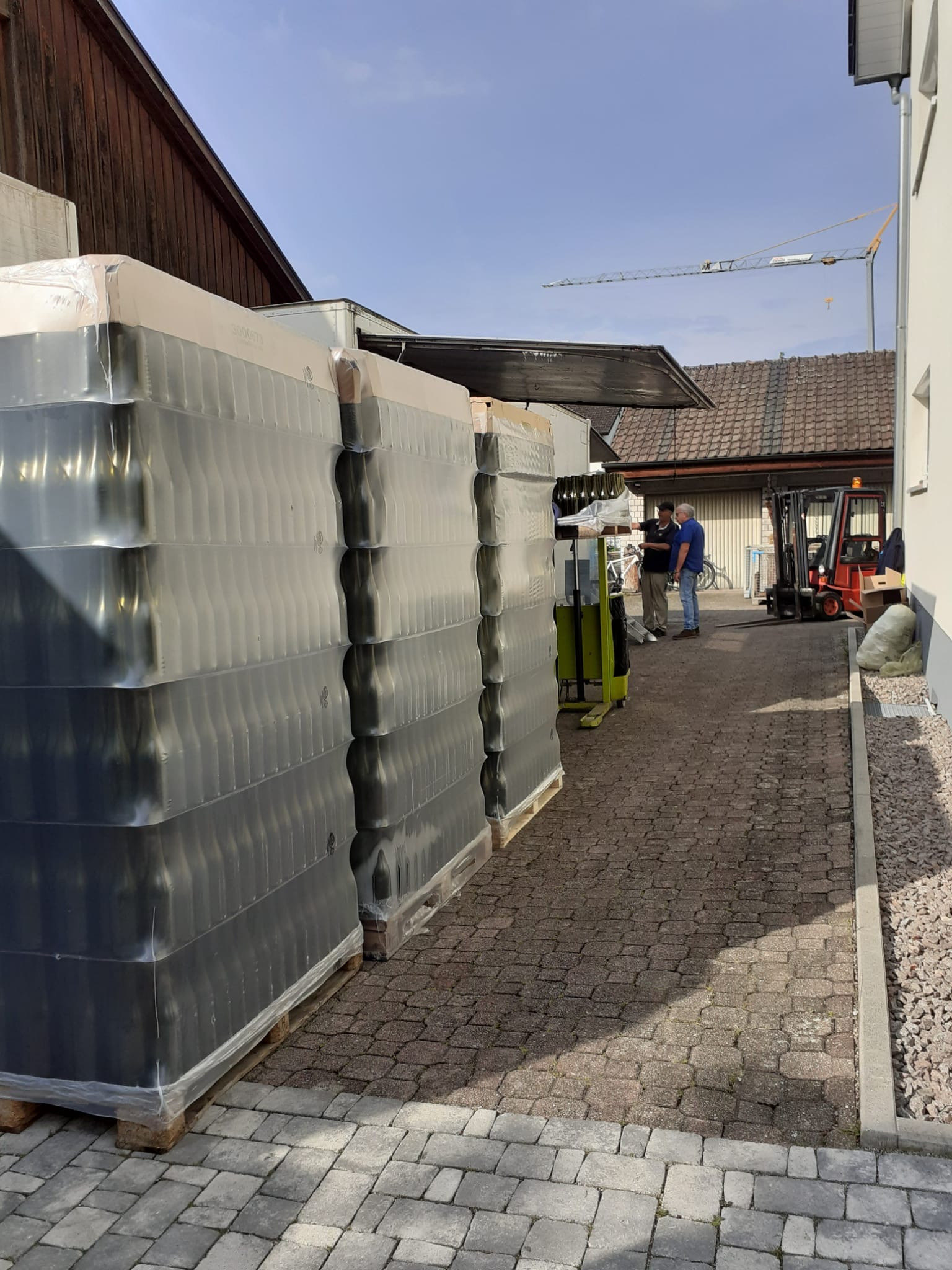 Weinabfuellung