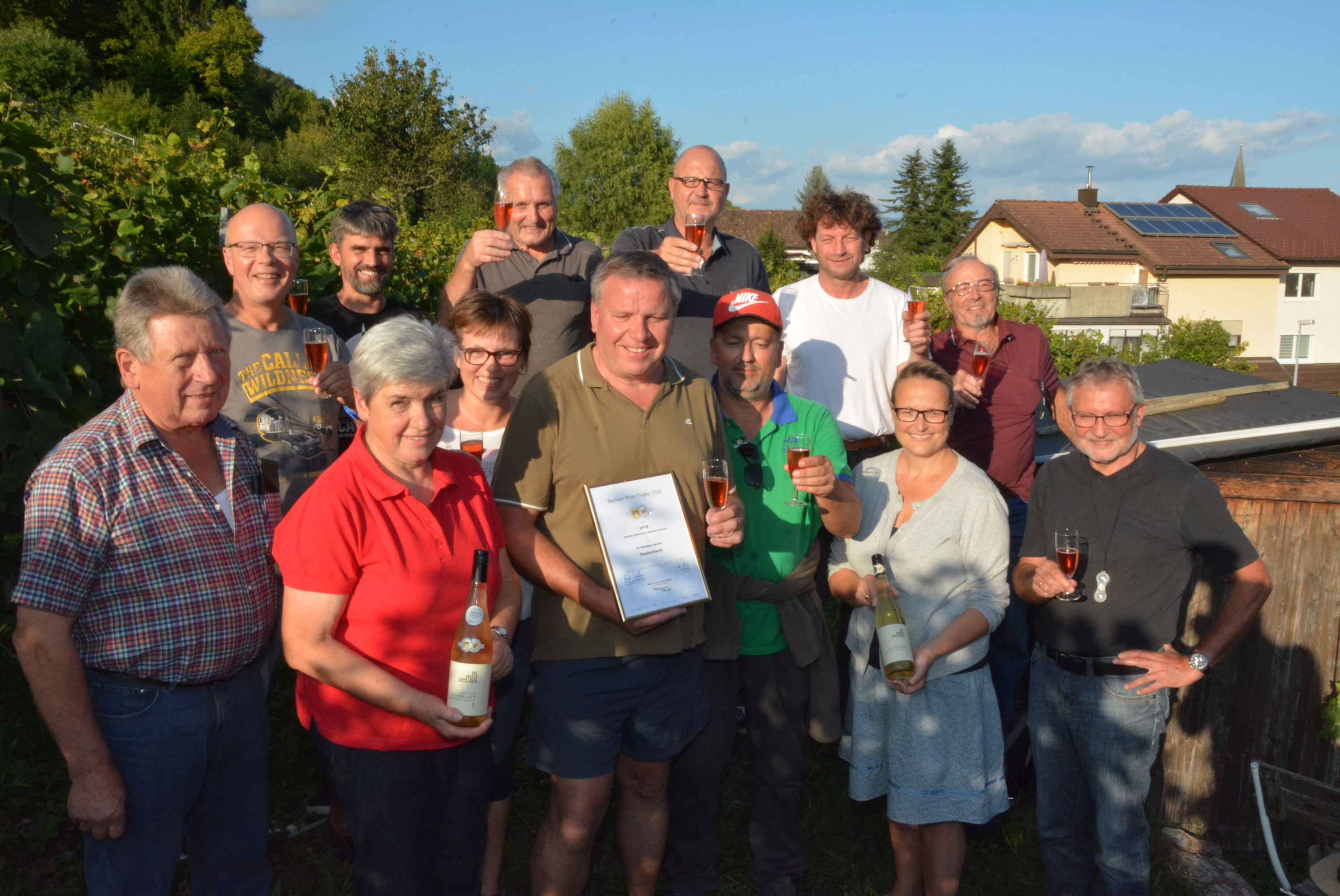 Feier des Goldmedaillenteams 2016
